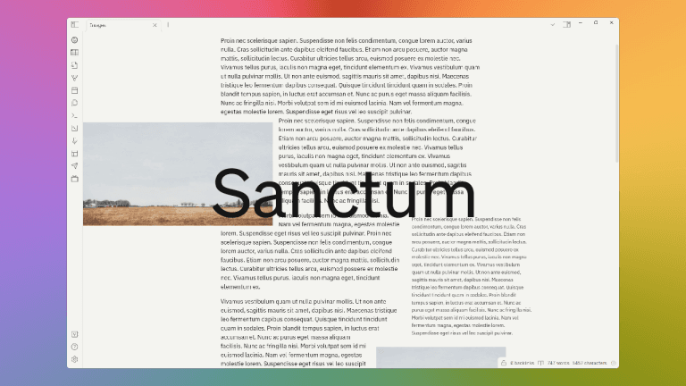 Sanctum reborn Obsidian theme screenshot