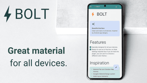 Bolt Obsidian theme screenshot