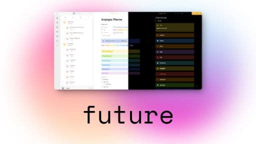 Future Obsidian theme screenshot
