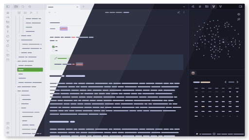 Catppuccin Obsidian theme screenshot