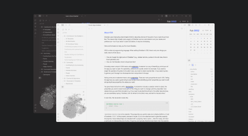 Jotter Obsidian theme screenshot