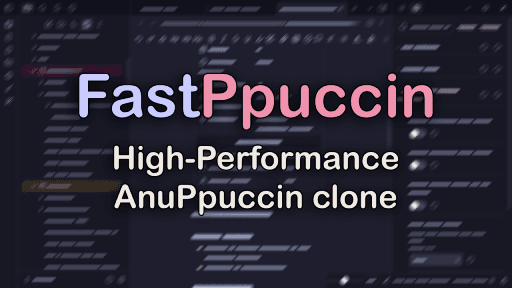FastPpuccin Obsidian theme screenshot