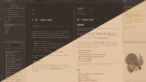 Ukiyo Obsidian theme screenshot